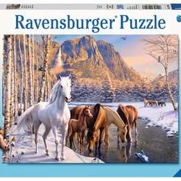 Ravensburger - Winter Horses Puzzle - 200 pieces