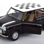 KK-Scale KKDC120055R - Mini Cooper RHD Checkered Black / White - Scale 1:12