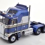 Road Kings RK180144 - 1976 Kenworth K100 Aerodyne Blue Metallic / Silver - Scale 1:18