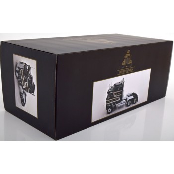 Road Kings RK180143 - 1976 Kenworth K100 Aerodyne Green Metallic / Silver - Scale 1:18