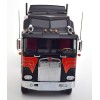 Road Kings RK180142 - 1976 Kenworth K100 Aerodyne Truck Black Red - Scale 1:18