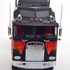 Road Kings RK180142 - 1976 Kenworth K100 Aerodyne Truck Black Red - Scale 1:18