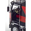 Road Kings RK180142 - 1976 Kenworth K100 Aerodyne Truck Black Red - Scale 1:18