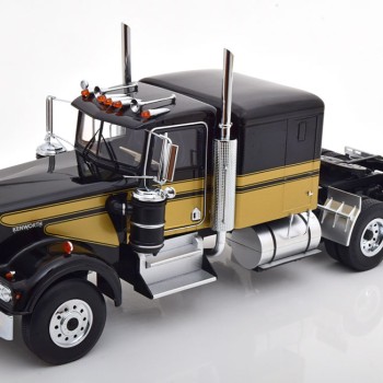 Road Kings RK180121 - Kenworth W900 6x4 Truck Black / Gold - Smokey & The Bandit - Scale 1:18