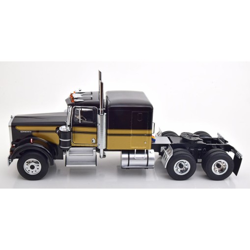 Road Kings RK180121 - Kenworth W900 6x4 Truck Black / Gold - Smokey & The Bandit - Scale 1:18
