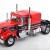 Road Kings RK180122 - Kenworth W900 Truck Red / Black - Scale 1:18