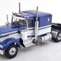 Road Kings RK180123 - Kenworth W900 Truck Prime Mover Blue Metallic / White - Scale 1:18