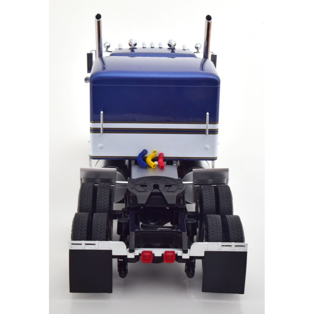 Road Kings RK180123 - Kenworth W900 Truck Prime Mover Blue Metallic / White - Scale 1:18