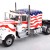 Road Kings RK180125 - Kenworth W900 6x4 Truck Stars & Stripes American Flag - Scale 1:18