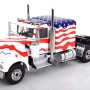 Road Kings RK180125 - Kenworth W900 6x4 Truck Stars & Stripes American Flag - Scale 1:18