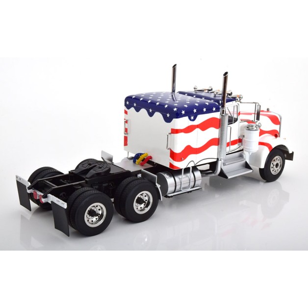 Road Kings RK180125 - Kenworth W900 6x4 Truck Stars & Stripes American Flag - Scale 1:18