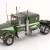 Road Kings RK180126 - Kenworth W900 6x4 Prime Mover S Pruitt Movin' On TV Series - Scale 1:18