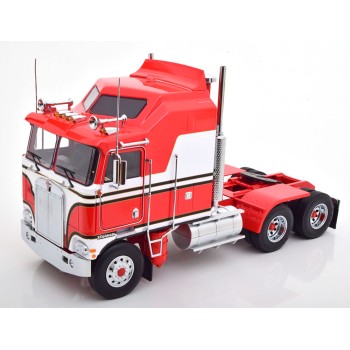 Road Kings RK180141 - 1976 Kenworth K100 Aerodyne Prime Mover Red & White - BJ McKay - BJ and the Bear Design - Scale 1:18