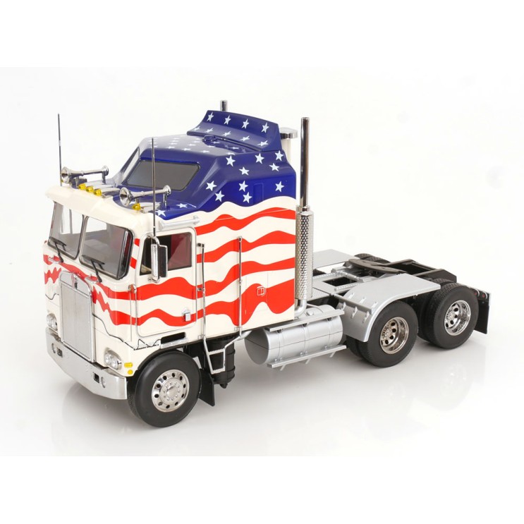 Road Kings RK180146 - Kenworth K100 Aerodyne 6x4 Truck Stars & Stripes American Flag - Scale 1:18