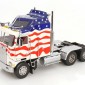 Road Kings RK180146 - Kenworth K100 Aerodyne 6x4 Truck Stars & Stripes American Flag - Scale 1:18