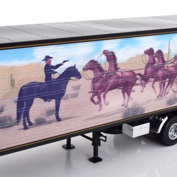 Road Kings RK180161 - 2 axle Semi Box Trailer Smokey & The Bandit - Scale 1:18