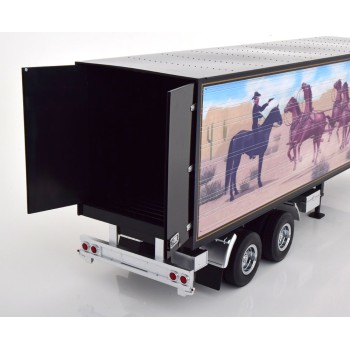 Road Kings RK180161 - 2 axle Semi Box Trailer Smokey & The Bandit - Scale 1:18