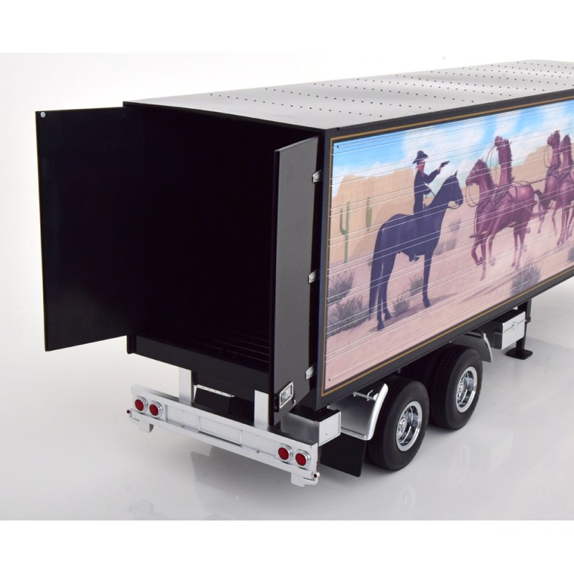 Road Kings RK180161 - 2 axle Semi Box Trailer Smokey & The Bandit - Scale 1:18