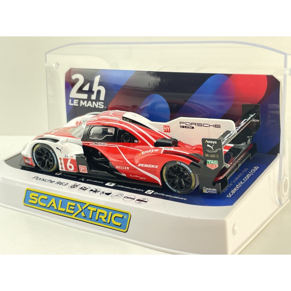 Scalextric C4593 Porsche 963 24hrs LeMans 2024 - 4th Place Slot Car 1:32 Scale