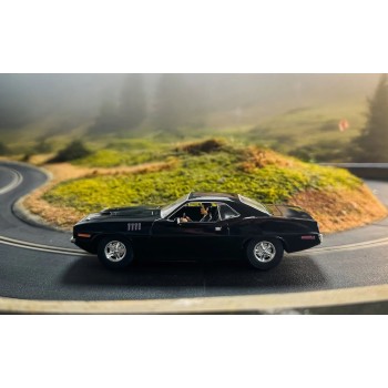 Scalextric C4595 Plymouth Barracuda Slot Car - John Wick Chapter 4 Slot Car 1:32 Scale