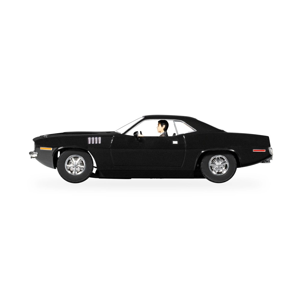 Scalextric C4595 Plymouth Barracuda Slot Car - John Wick Chapter 4 Slot Car 1:32 Scale