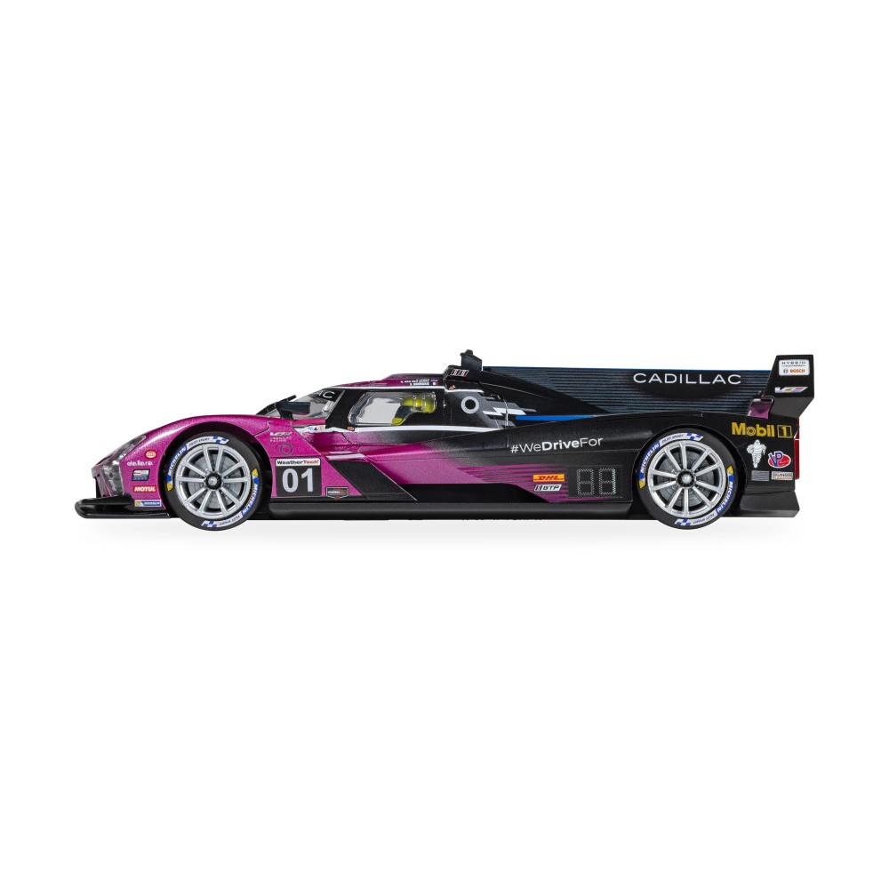 Scalextric C4611 Cadillac V-Series R - Road Atlanta 2024 - Pink Slot Car 1:32 Scale