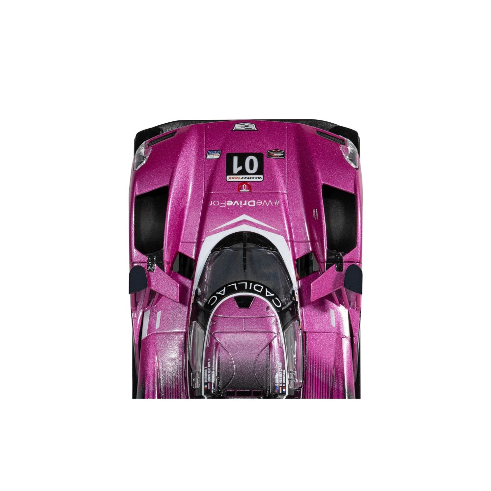 Scalextric C4611 Cadillac V-Series R - Road Atlanta 2024 - Pink Slot Car 1:32 Scale