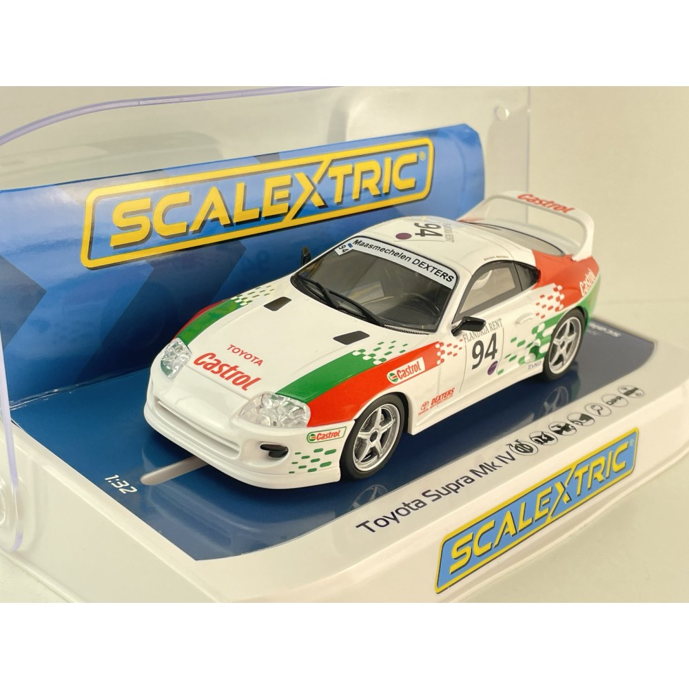 Scalextric C4616 Toyota Supra Mk IV No 94  - Castrol Slot Car 1:32 Scale