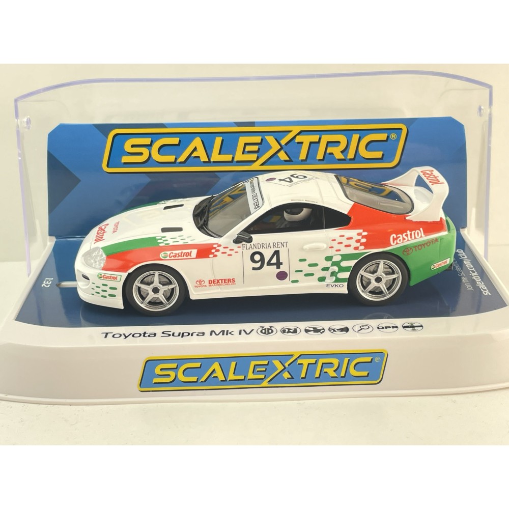 Scalextric C4616 Toyota Supra Mk IV No 94  - Castrol Slot Car 1:32 Scale