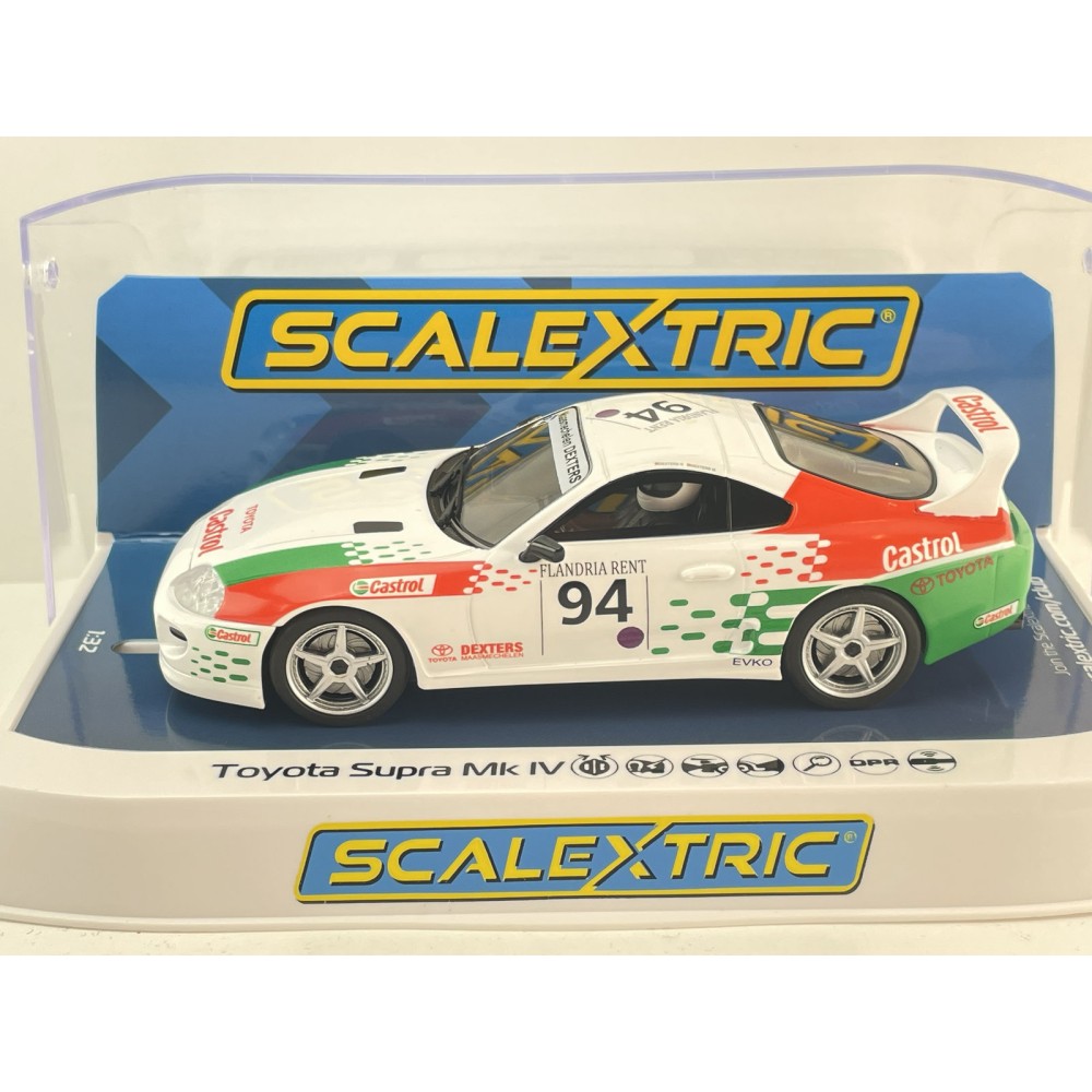 Scalextric C4616 Toyota Supra Mk IV No 94  - Castrol Slot Car 1:32 Scale