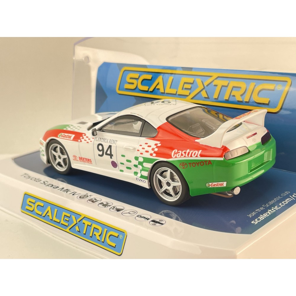 Scalextric C4616 Toyota Supra Mk IV No 94  - Castrol Slot Car 1:32 Scale
