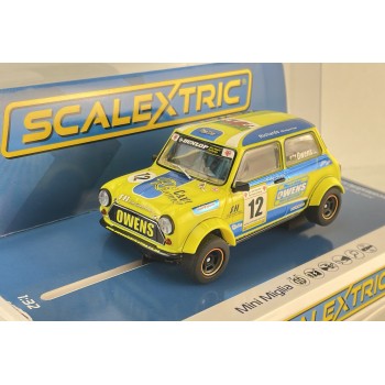 Scalextric C4635 - Mini Miglia - Endaf Owens No 12 Slot Car 1:32 Scale