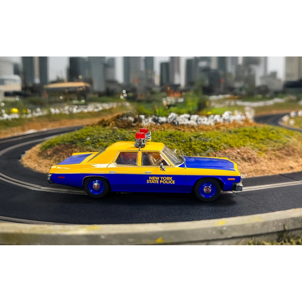 Scalextric C4636 Dodge Monaco NY  State Police Department Slot Car 1:32 Scale