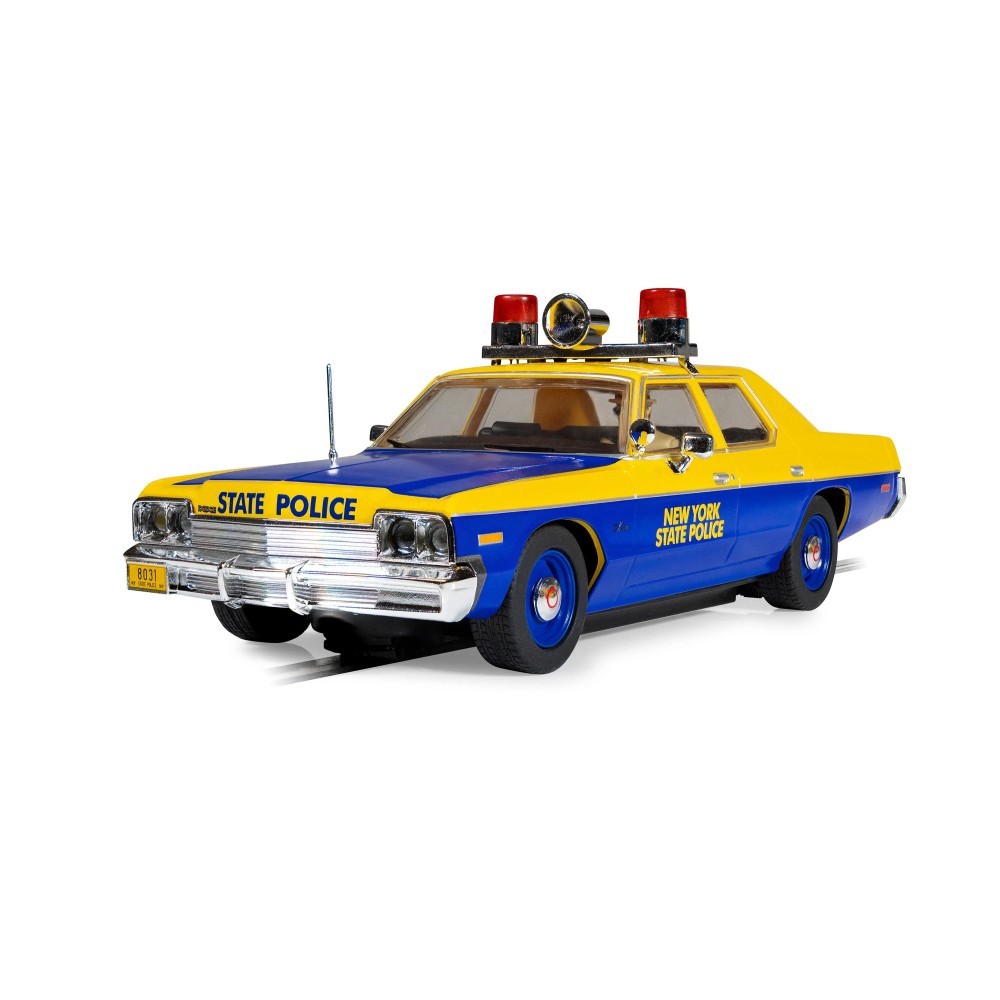 Scalextric C4636 Dodge Monaco NY  State Police Department Slot Car 1:32 Scale