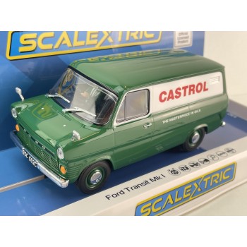 Scalextric C4648 Ford Transit MK1 Van Castrol Slot Car 1:32 Scale