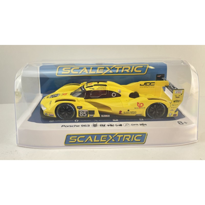 Scalextric C4653 Porsche 963 24hrs of Daytona 2025 - JDC Miller MotorSports Slot Car 1:32 Scale