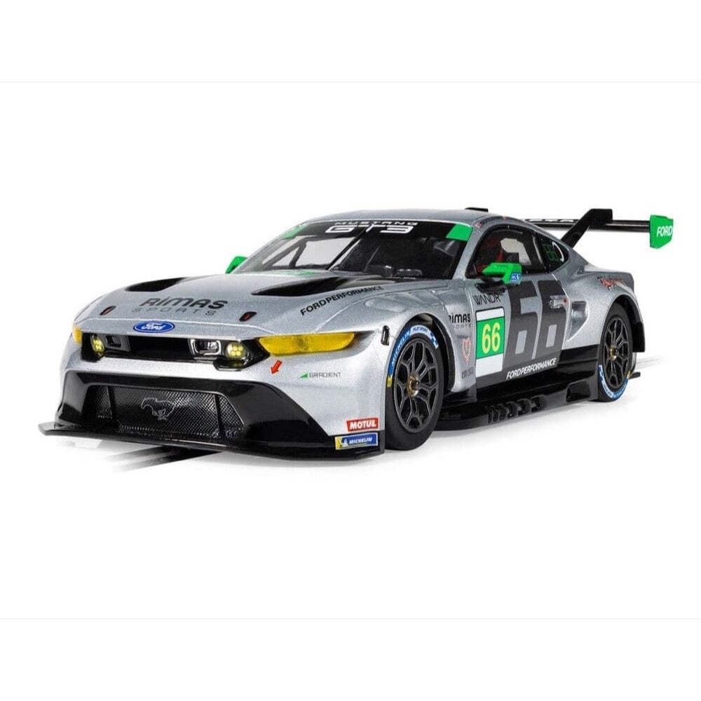 Scalextric C4662 Ford Mustang GT3 24hrs of Daytona 2025 Gradient Racing Slot Car 1:32 Scale