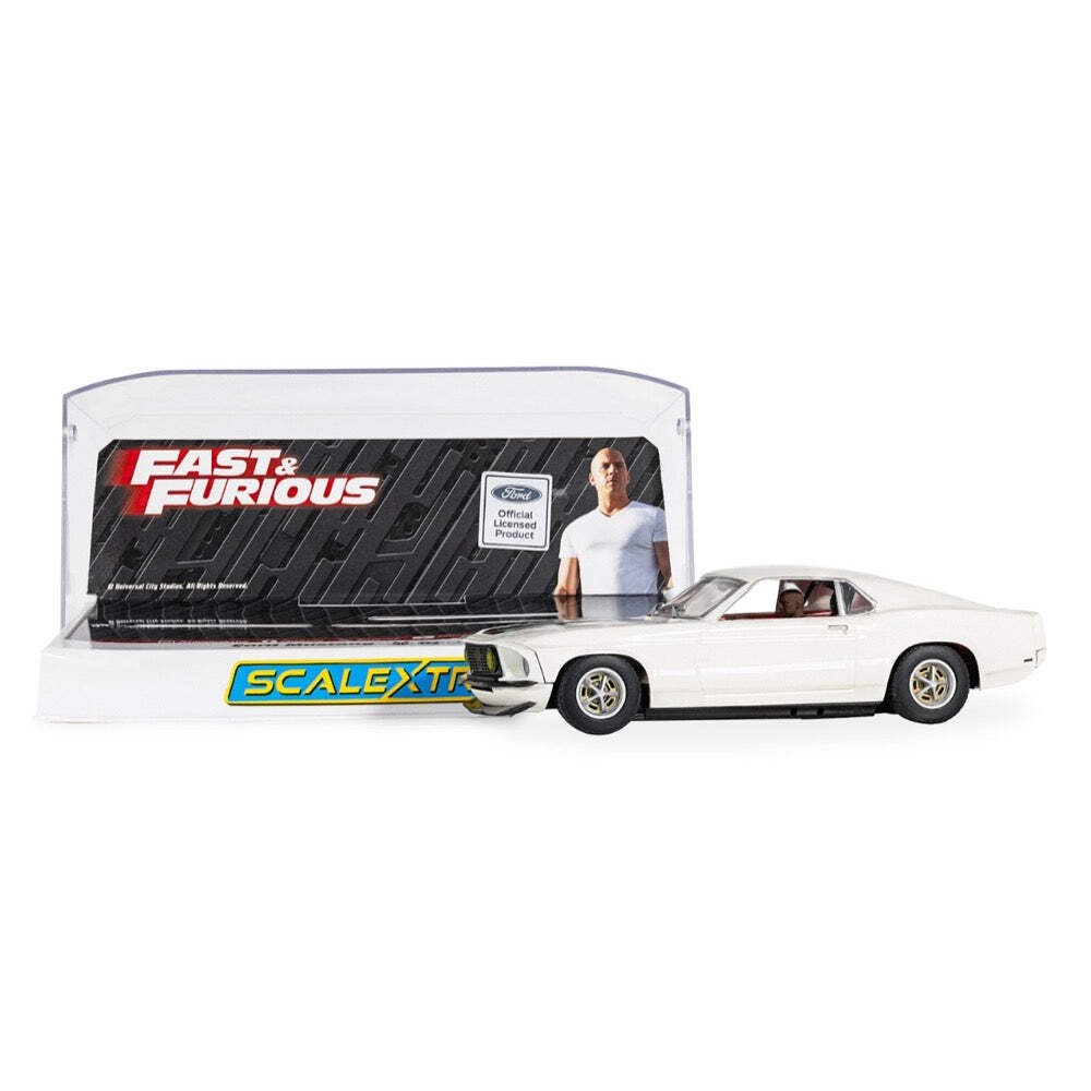 Scalextric C4664 Ford Mustang Fast And Furious 6 Dom Toretto Slot Car 1:32 Scale