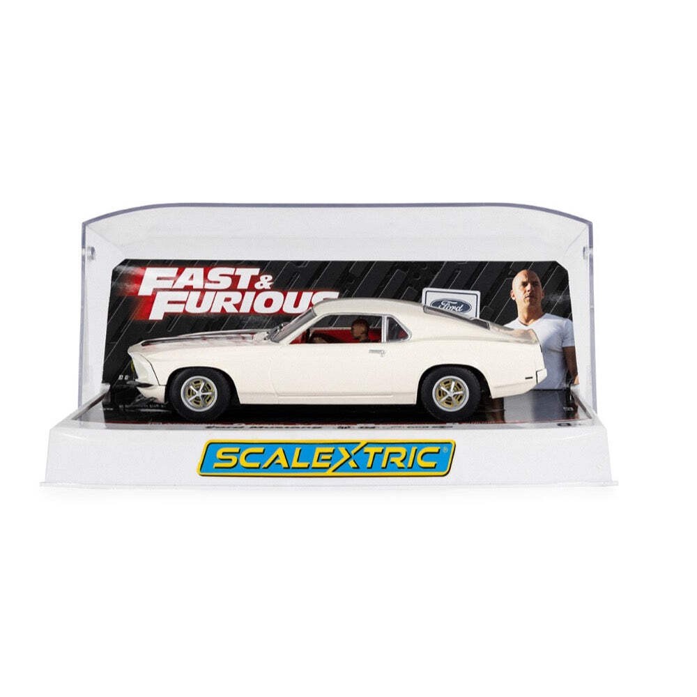 Scalextric C4664 Ford Mustang Fast And Furious 6 Dom Toretto Slot Car 1:32 Scale