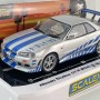 Scalextric C4674 Nissan Skyline GT-R (R34) - 2 Fast 2 Furious Slot Car 1:32 Scale
