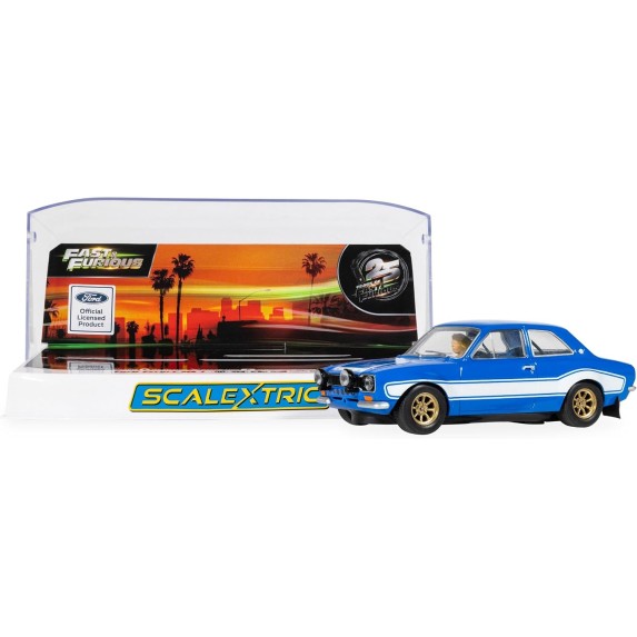 Scalextric C4677 Ford Escort MK1 Fast And Furious 6 Slot Car 1:32 Scale