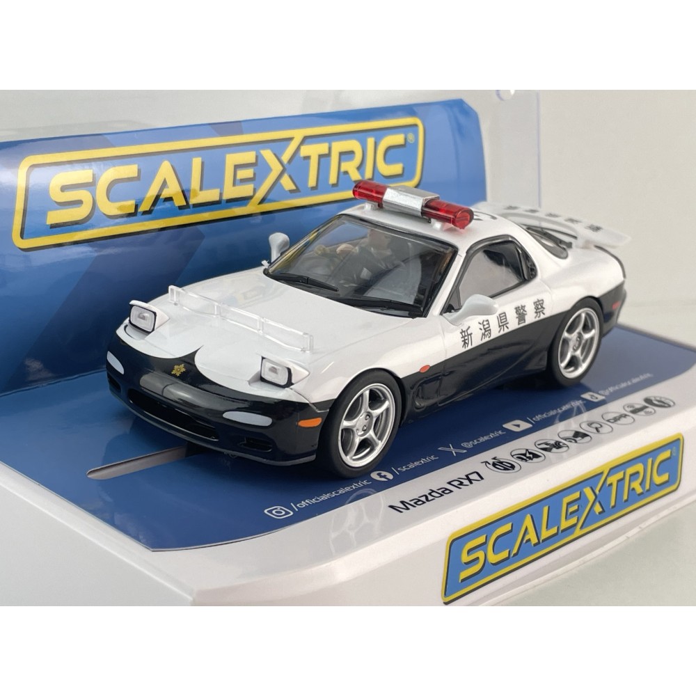 Scalextric C4681 - Mazda RX-7 FD Japanese Police RHD Slot Car 1:32 Scale