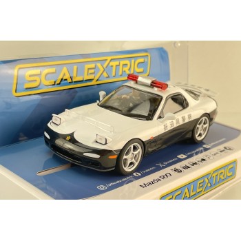 Scalextric C4681 - Mazda RX-7 FD Japanese Police RHD Slot Car 1:32 Scale