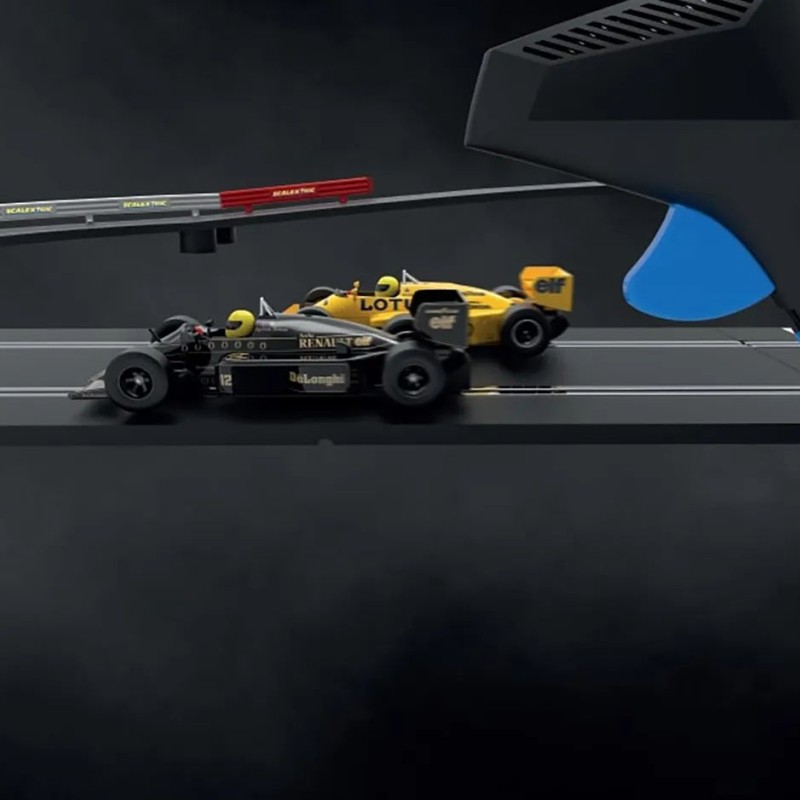 Scalextric C1432 1980 F1 Grand Prix Race Slot Car Set 1:32