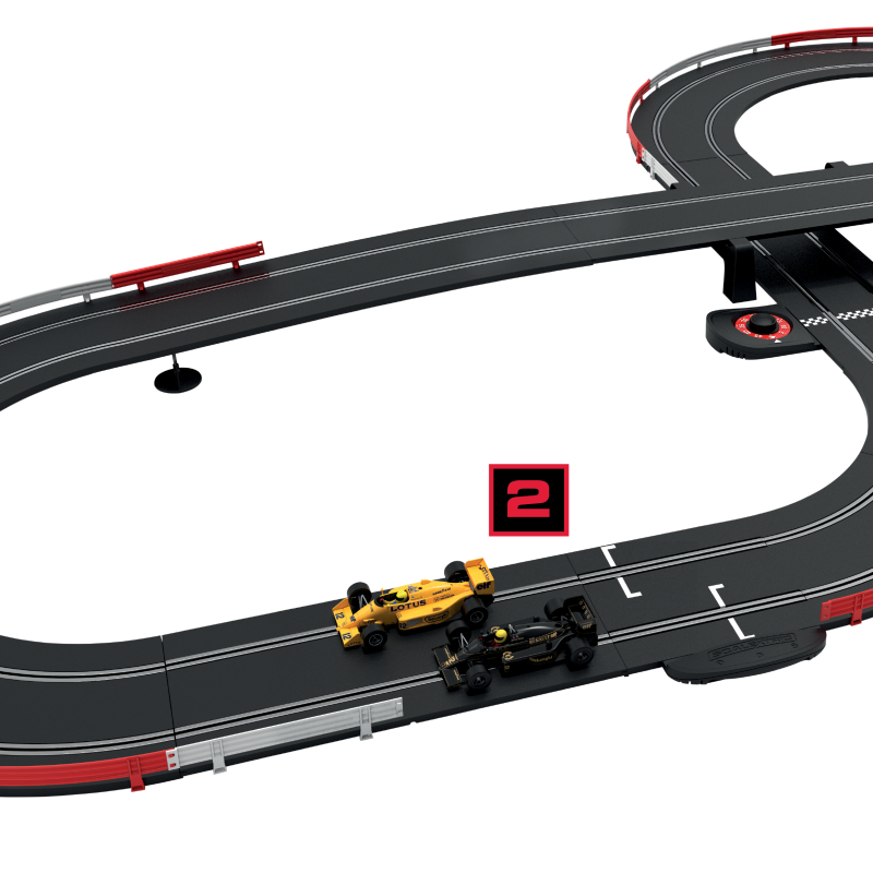 Scalextric C1432 1980 F1 Grand Prix Race Slot Car Set 1:32