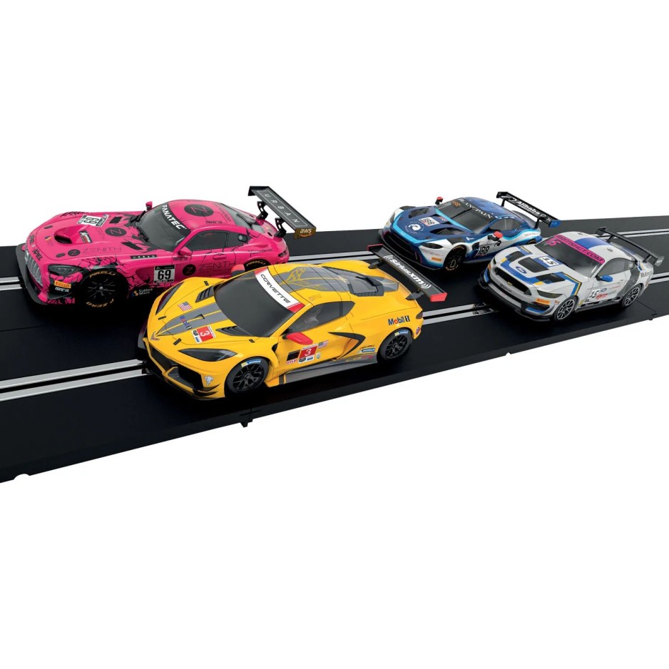 Scalextric C1436SF Pro Platinum GT Arc Pro Digital 4 Cars Slot Car Set 1:32