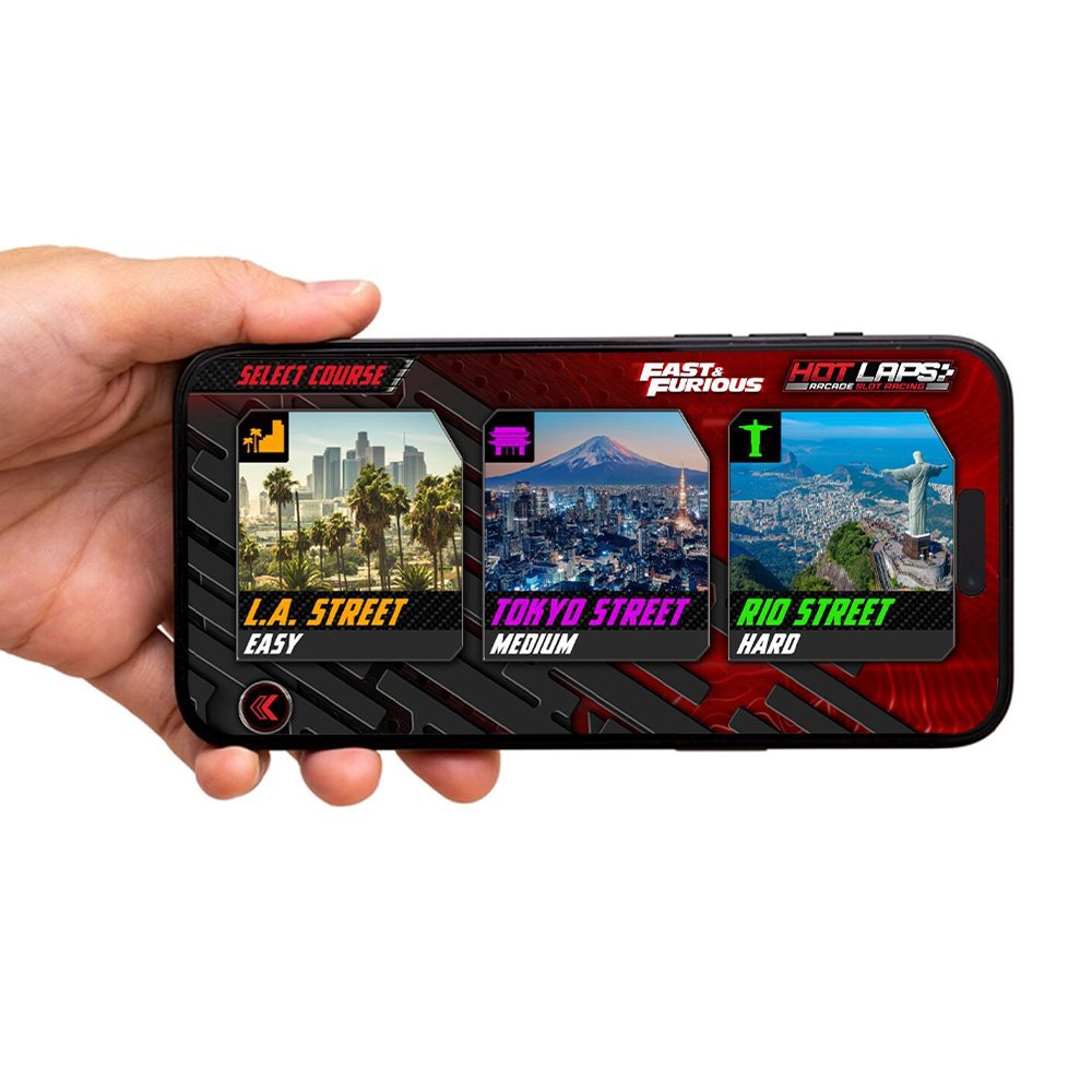 Scalextric C1458 Fast and Furious Hot Laps Slot Car Racing Set Dodge Charger vs Toyota Supra 1:32