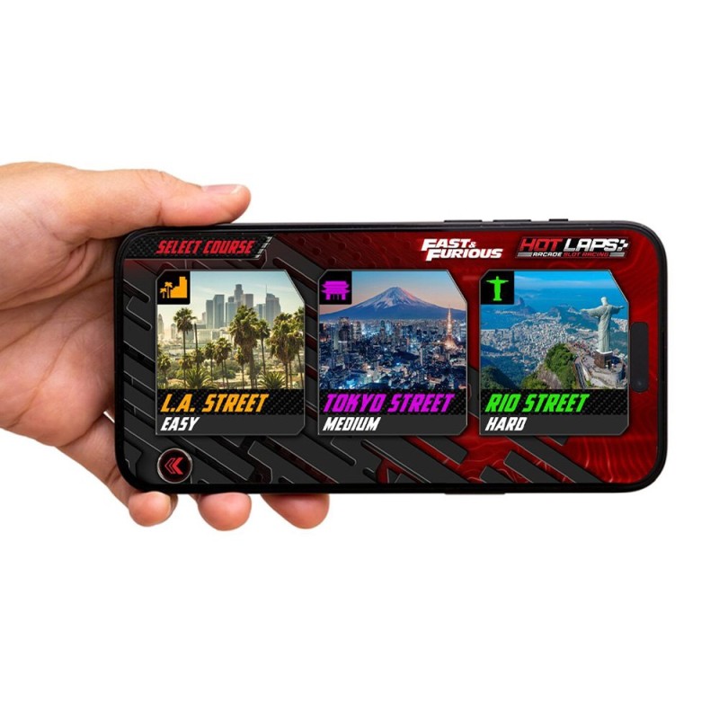 Scalextric C1458 Fast and Furious Hot Laps Slot Car Racing Set Dodge Charger vs Toyota Supra 1:32