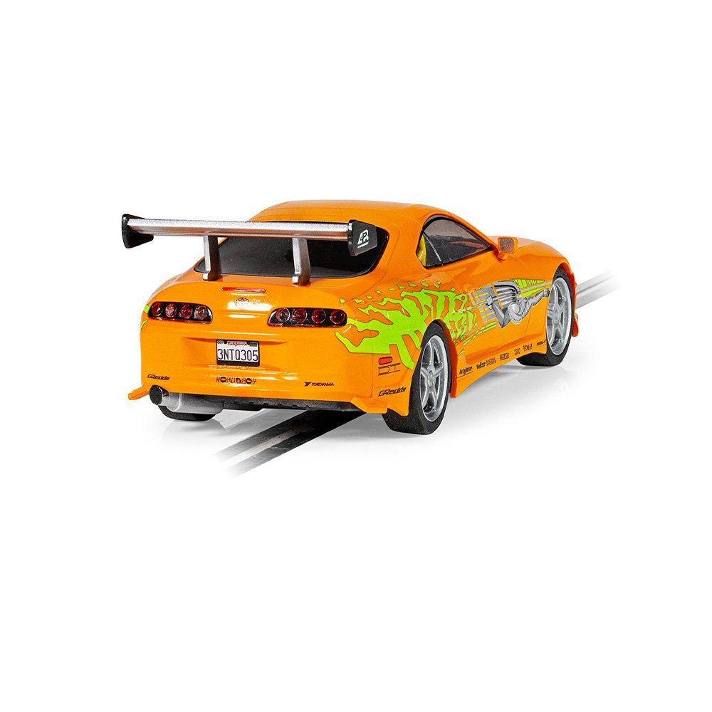 Scalextric C1458 Fast and Furious Hot Laps Slot Car Racing Set Dodge Charger vs Toyota Supra 1:32