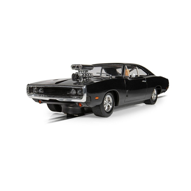 Scalextric C1458 Fast and Furious Hot Laps Slot Car Racing Set Dodge Charger vs Toyota Supra 1:32